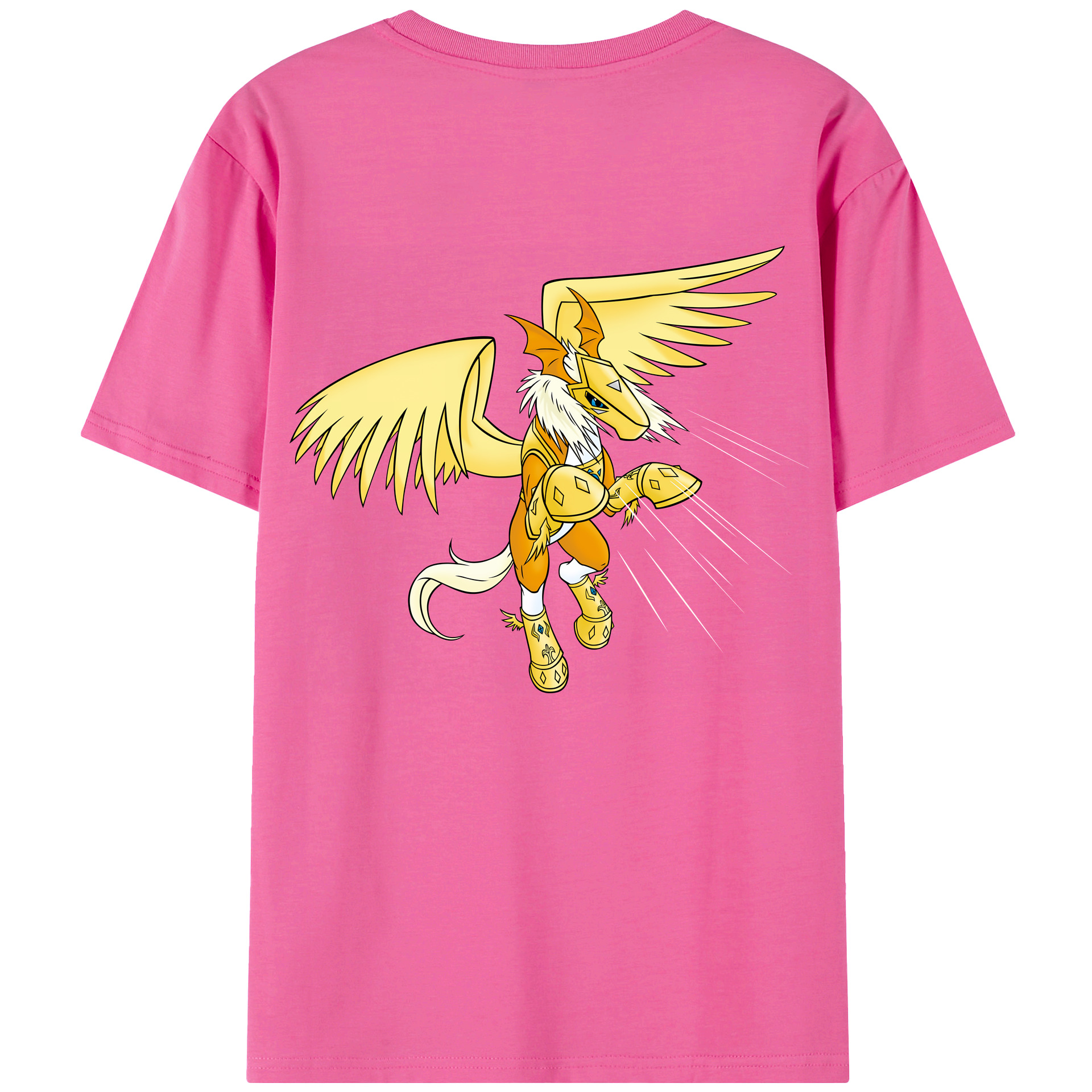 （画像用） Digimon デジタルモンスター/デジモン レディース半袖Tシャツ(バックプリント)